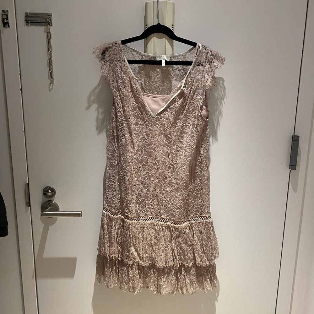 Joie lace mini dress
